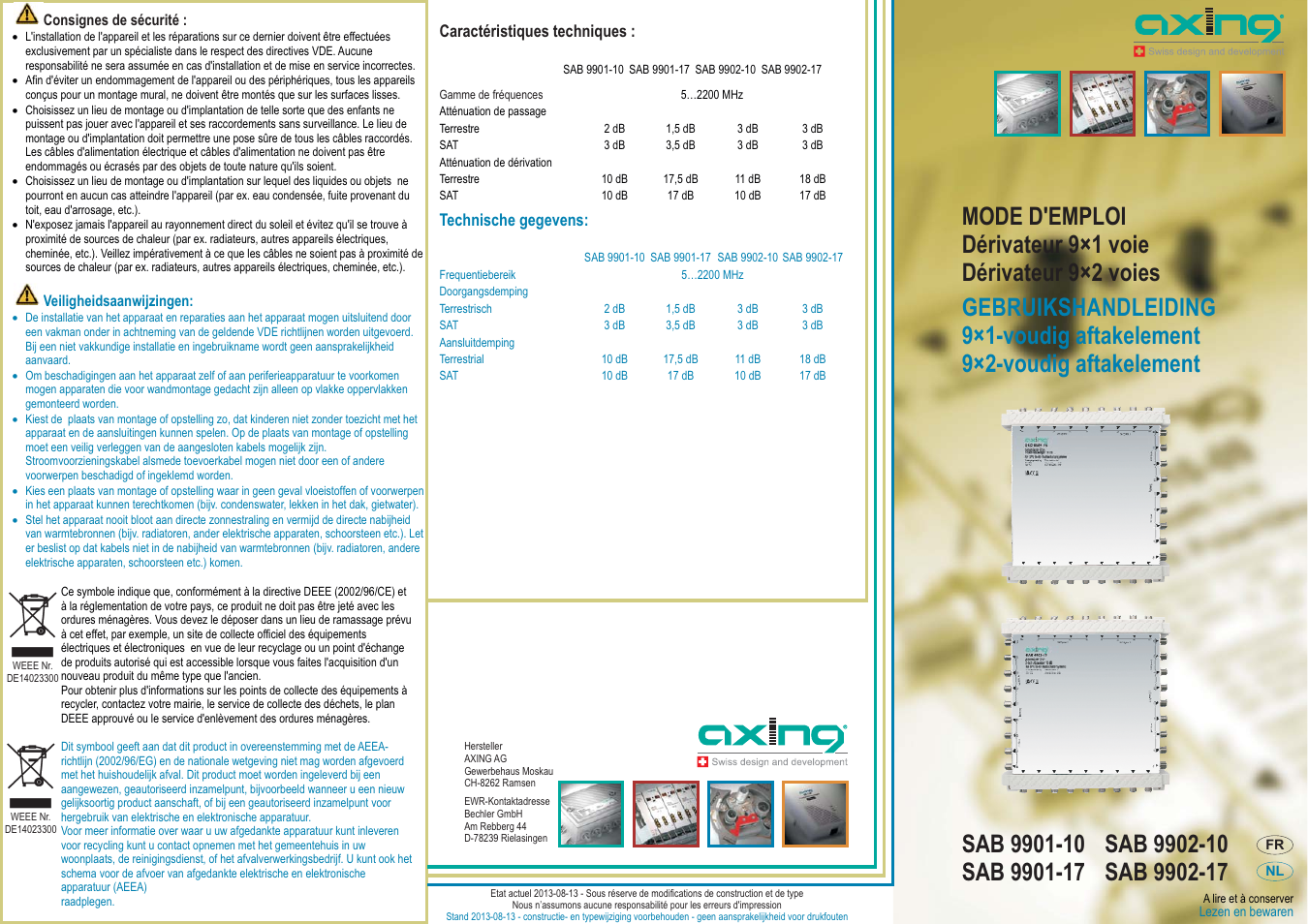 AXING SAB 990x-xx User Manual | Page 3 / 4