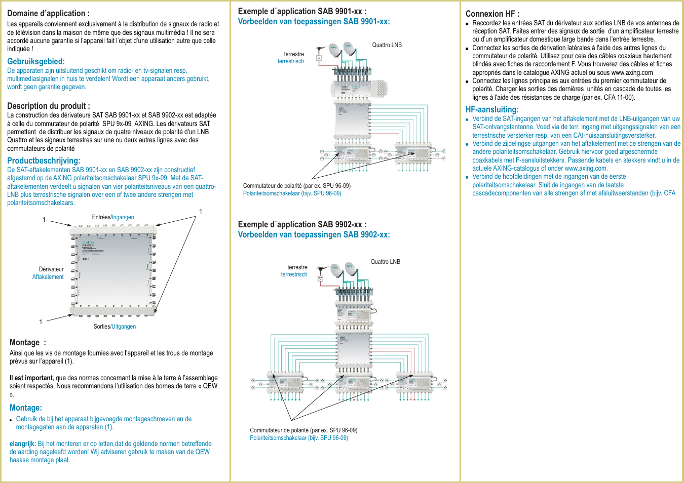 AXING SAB 990x-xx User Manual | Page 4 / 4