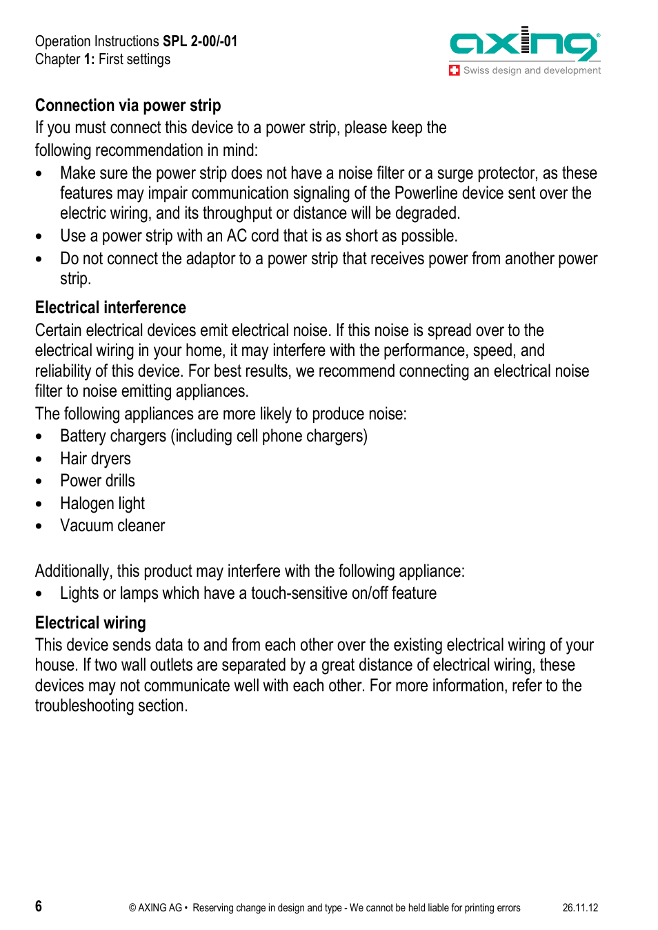AXING SPL 2-00 User Manual | Page 6 / 16