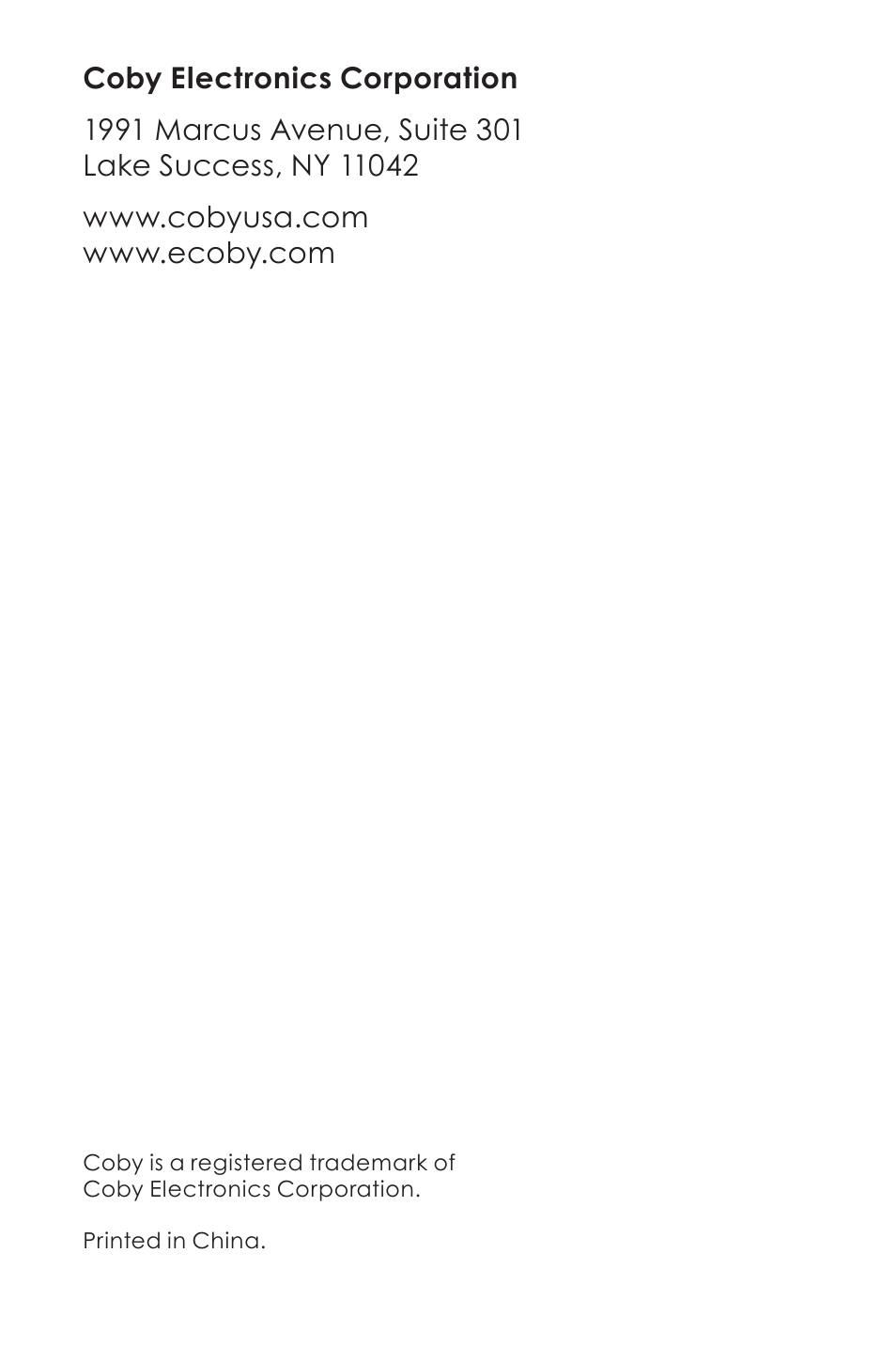 COBY HDR-700 User Manual | Page 28 / 28