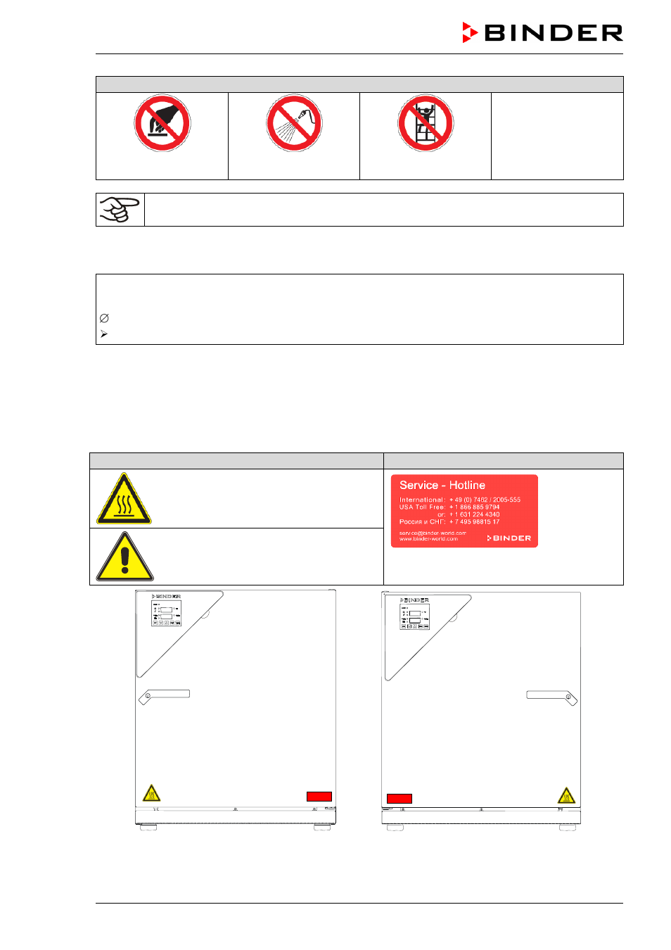 BINDER C 150 User Manual | Page 11 / 90