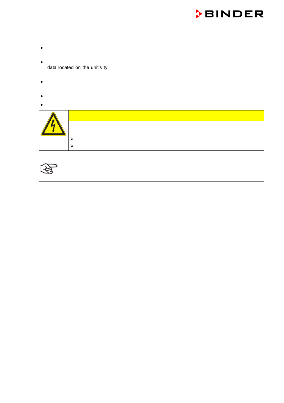 Caution, 5 electrical connection | BINDER C 150 User Manual | Page 30 / 90