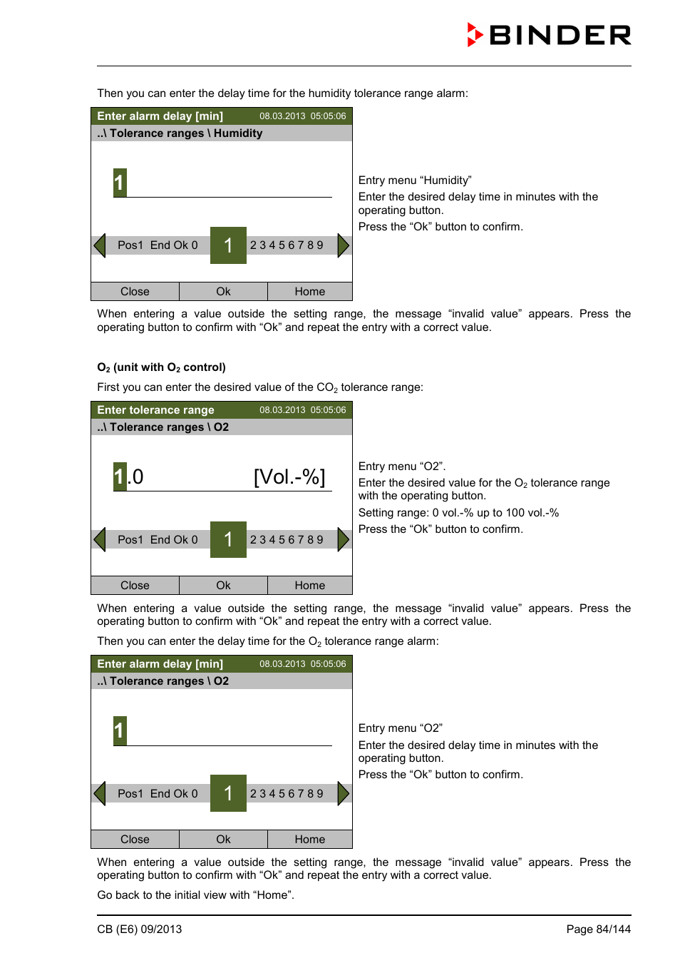 0 [vol | BINDER CB 60 User Manual | Page 84 / 145