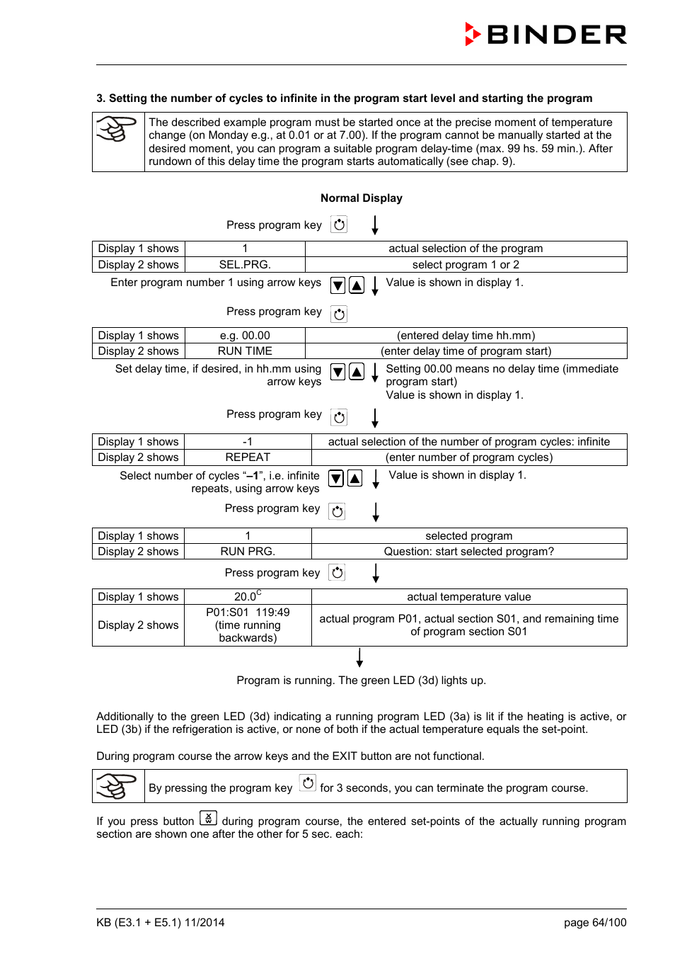 BINDER KB 23 User Manual | Page 64 / 101