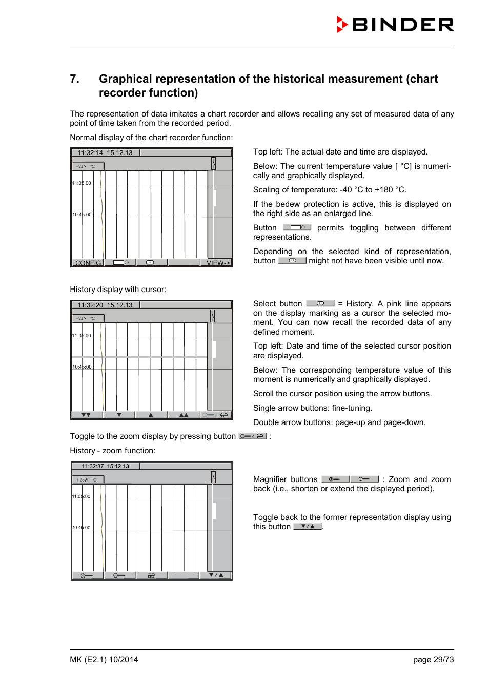 BINDER MK 53 User Manual | Page 29 / 73