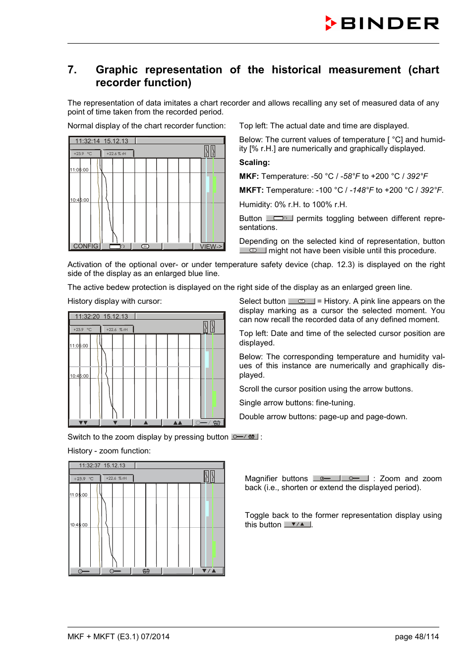BINDER MK 115 User Manual | Page 48 / 115