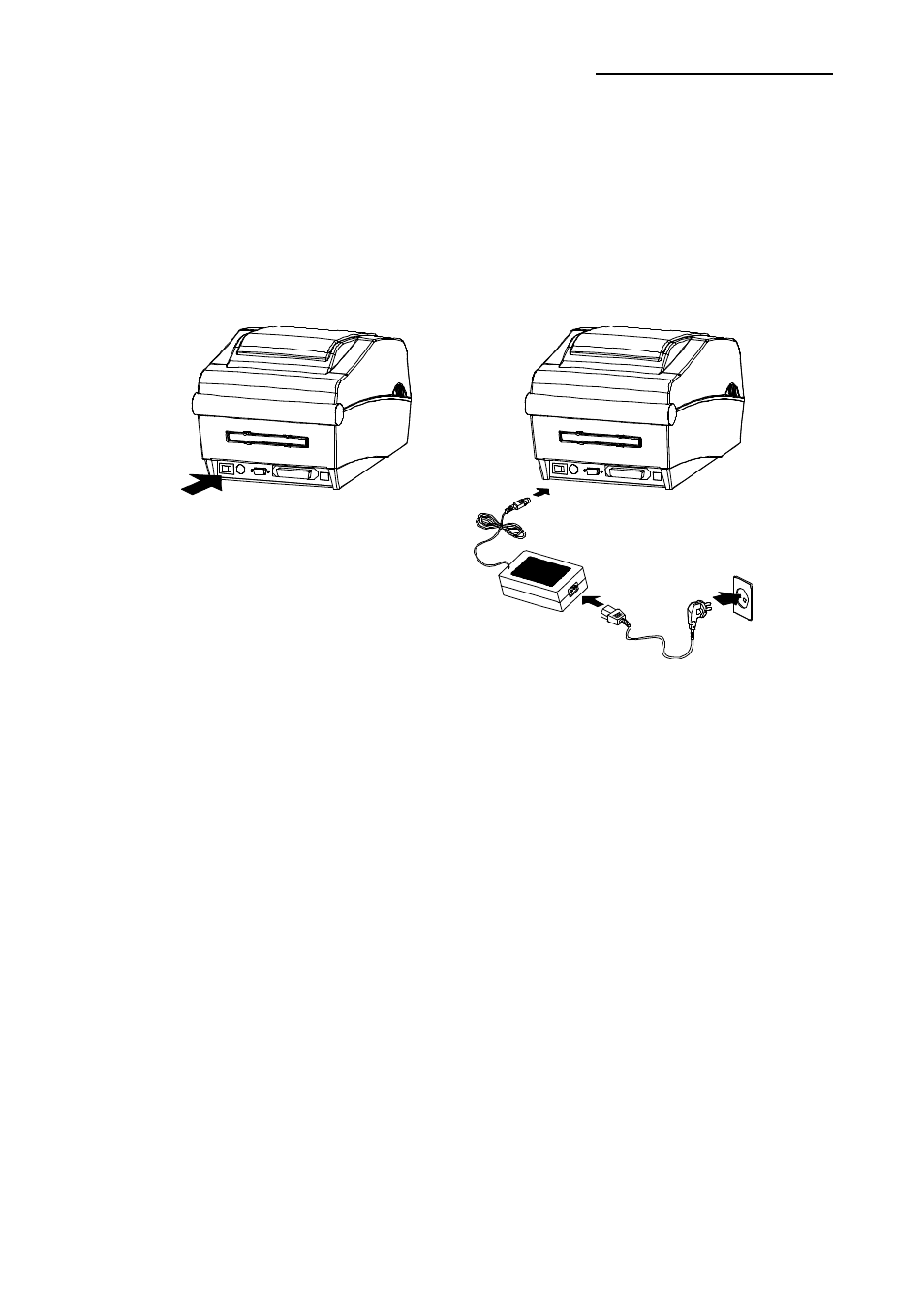 Installation & usage, 1 power connection | BIXOLON SLP-TX400 User Manual | Page 10 / 37