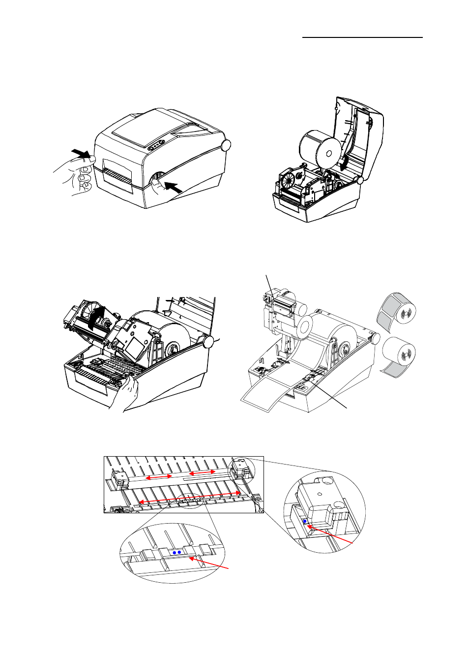 3 paper installation, Rev. 1.05 | BIXOLON SLP-TX400 User Manual | Page 13 / 37