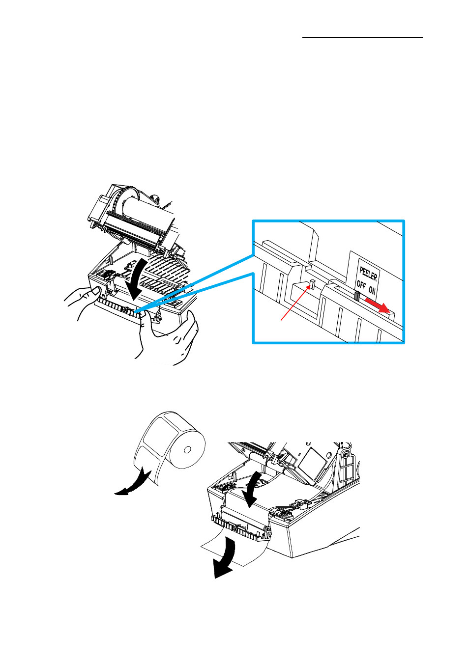 13 the peel-off | BIXOLON SLP-TX400 User Manual | Page 31 / 37