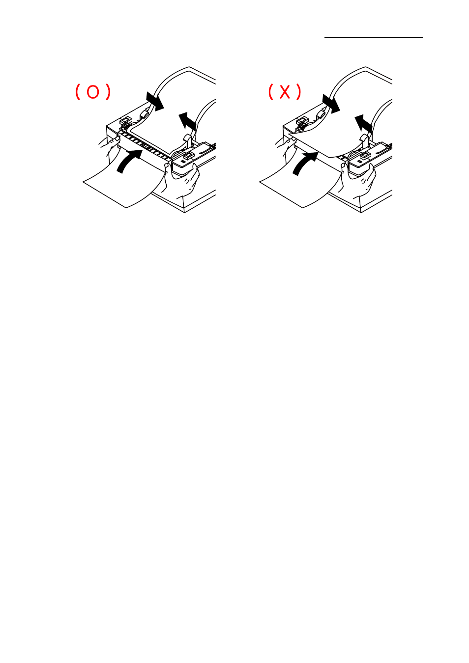 O ) ( x ) | BIXOLON SRP-770II User Manual | Page 21 / 26