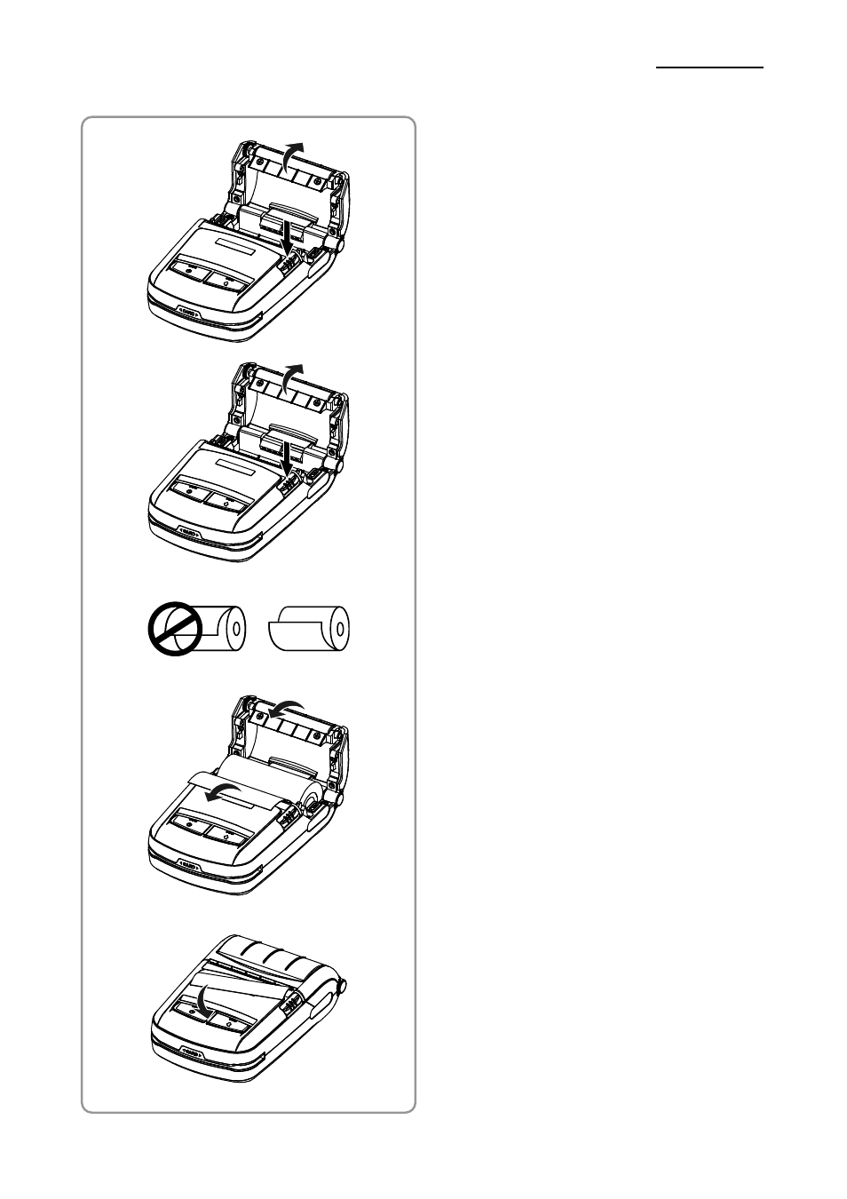 3 paper installation, Spp-r210 | BIXOLON SPP-R210 User Manual | Page 16 / 31