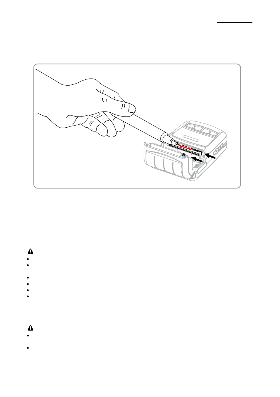 Printer cleaning, Spp-r210 8. printer cleaning, Rev. 1.03 | BIXOLON SPP-R210 User Manual | Page 27 / 31