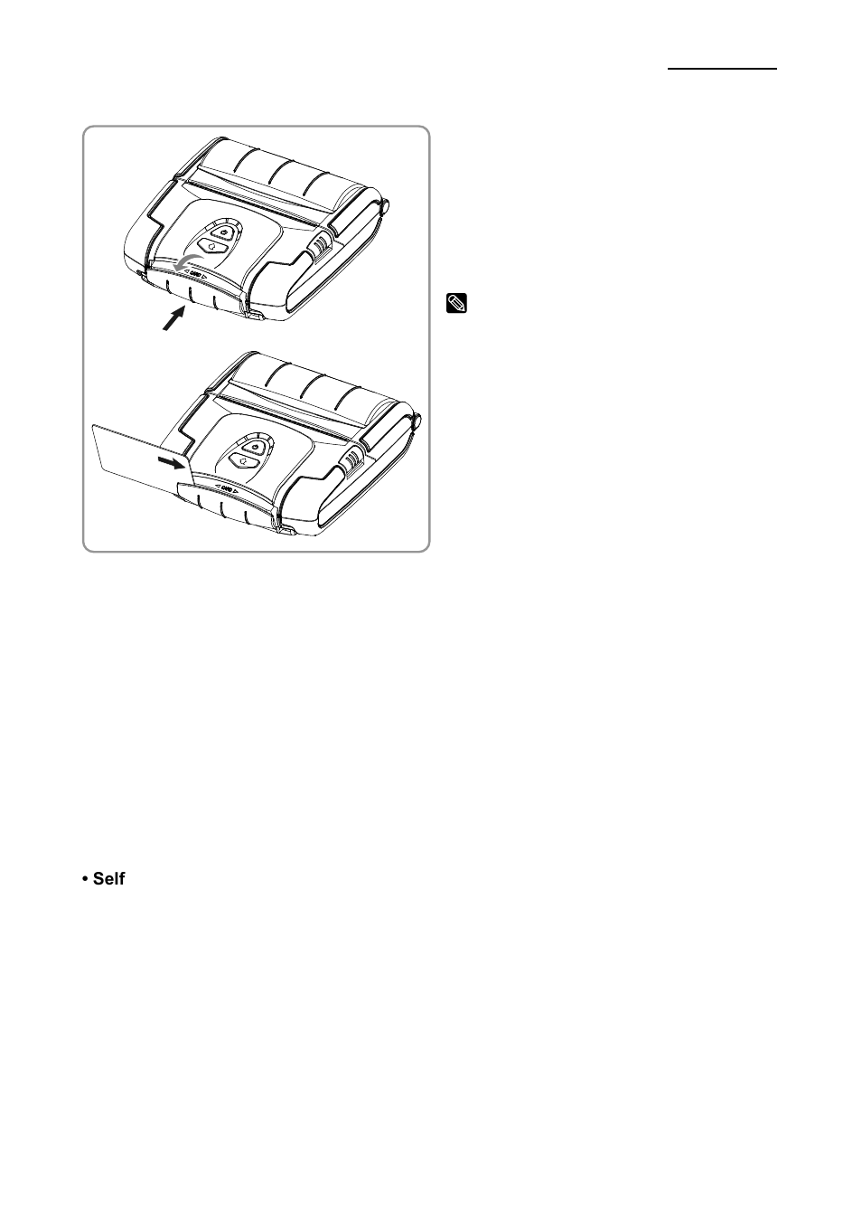 9 using msr, Self-test, Spp-r400 | Rev. 1.02 | BIXOLON SPP-R400 User Manual | Page 22 / 31