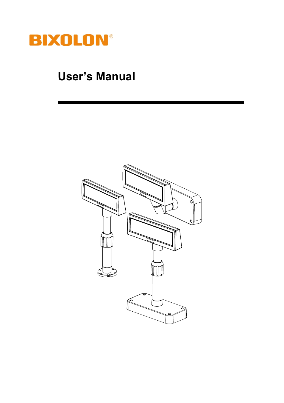 BIXOLON BCD-1000 User Manual | 25 pages