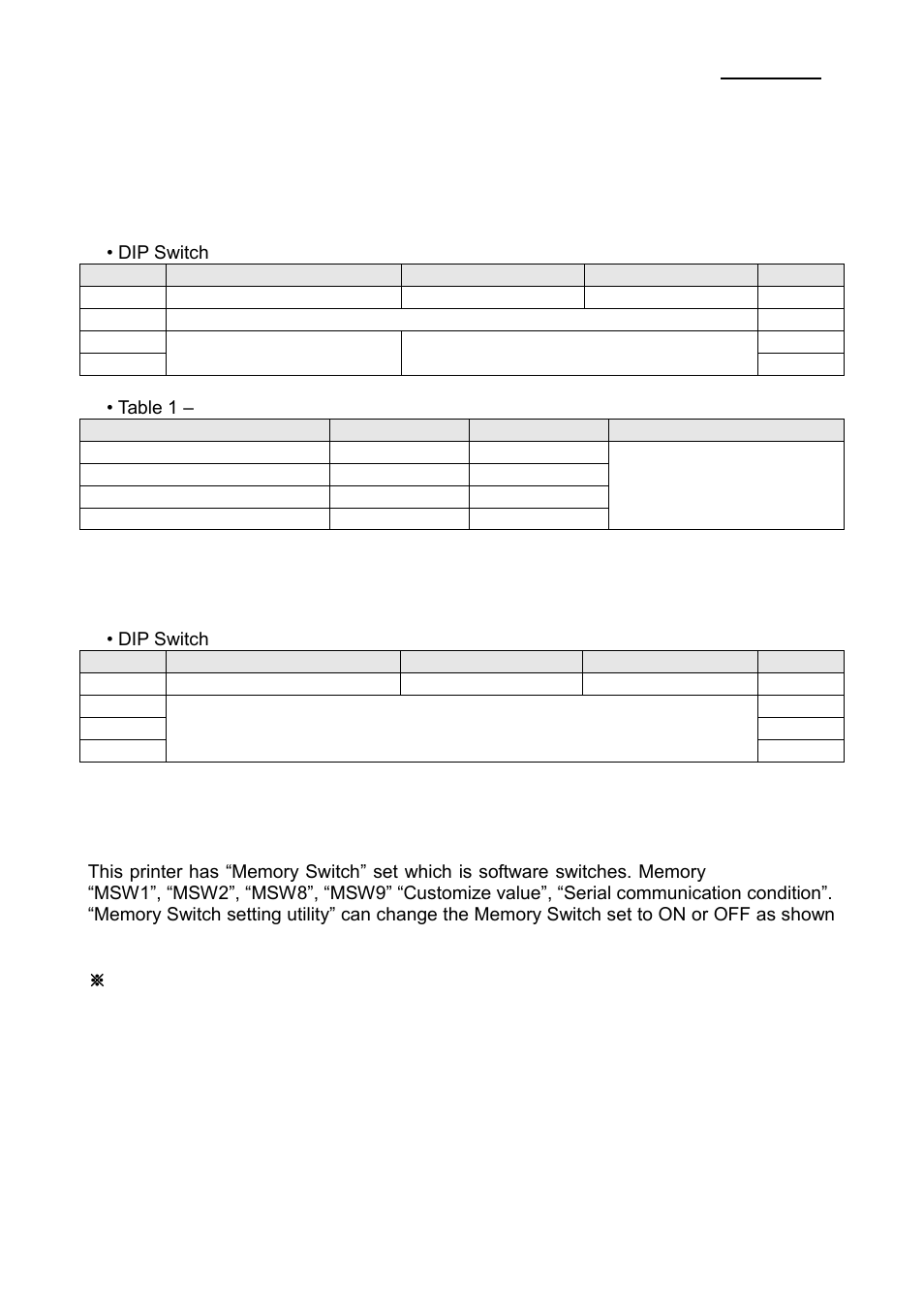 1 setting the dip switches, 2 setting the memory switches, Srp-150 | BIXOLON SRP-150 User Manual | Page 16 / 44