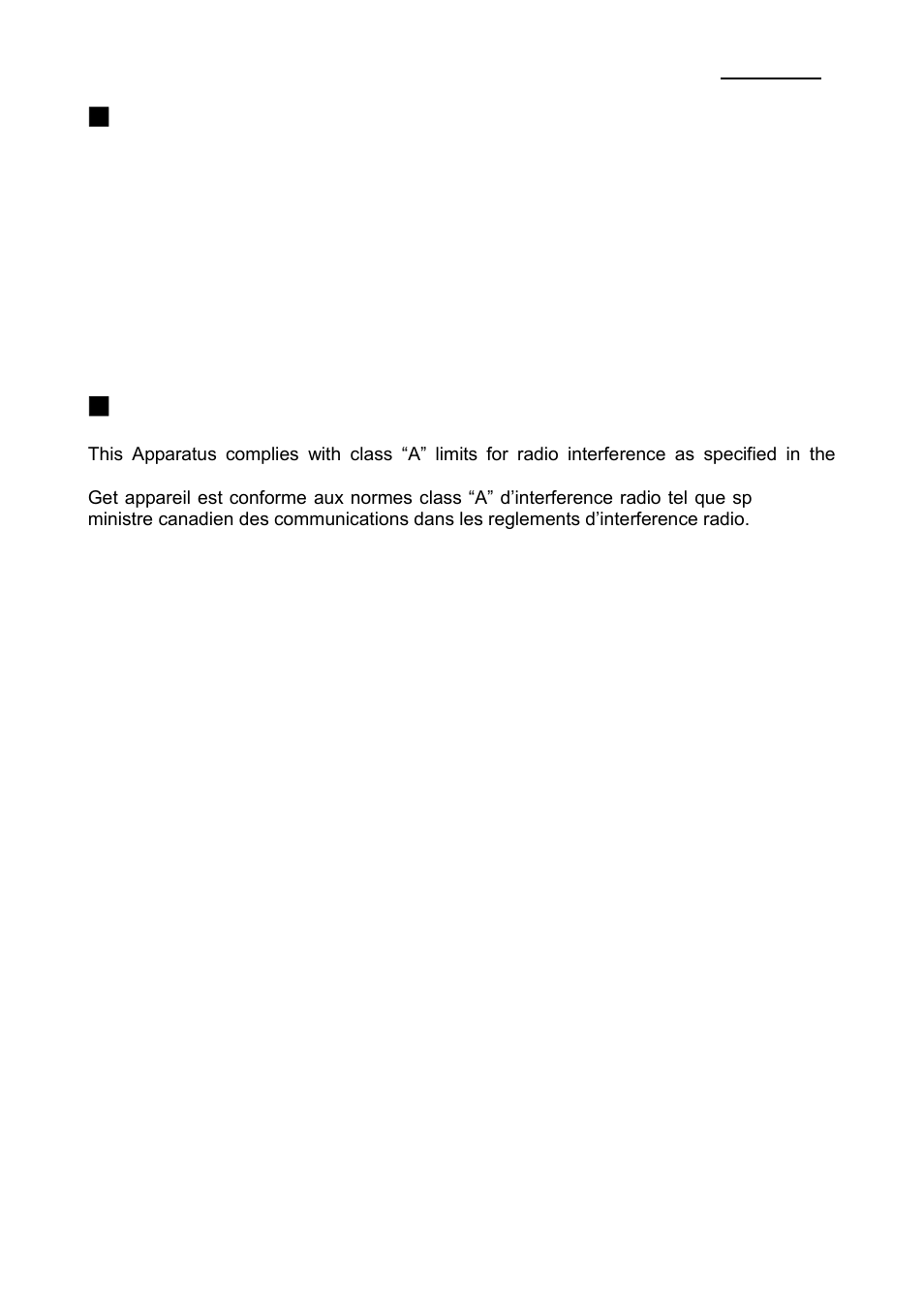 Srp-150 ■ warning - u.s.a, Notice - canada | BIXOLON SRP-150 User Manual | Page 4 / 44
