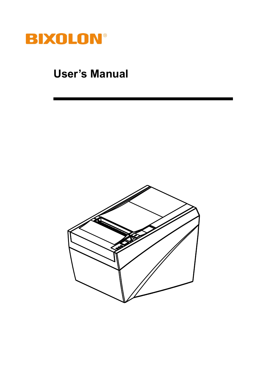 BIXOLON SRP-330 User Manual | 23 pages