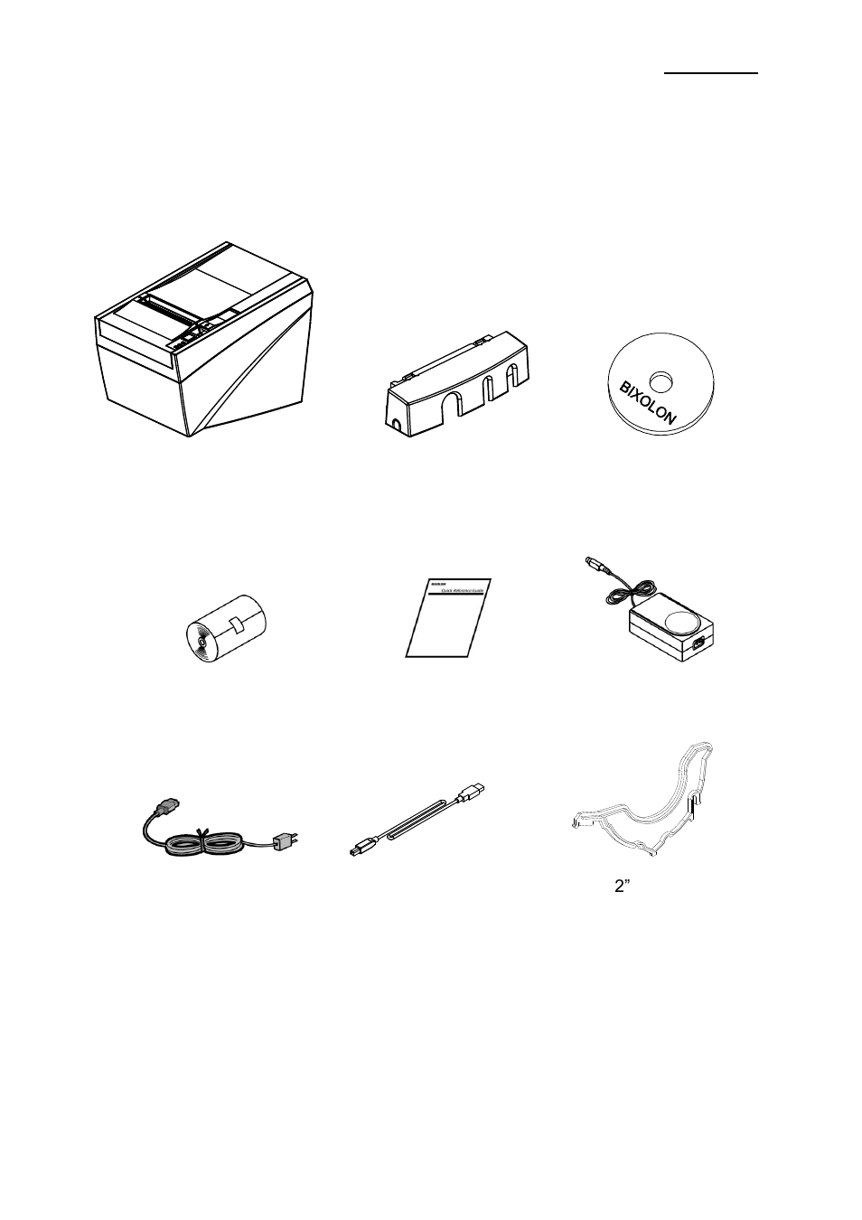 1 unpacking, Setting up the printer, Srp-330 1. setting up the printer | BIXOLON SRP-330 User Manual | Page 7 / 23