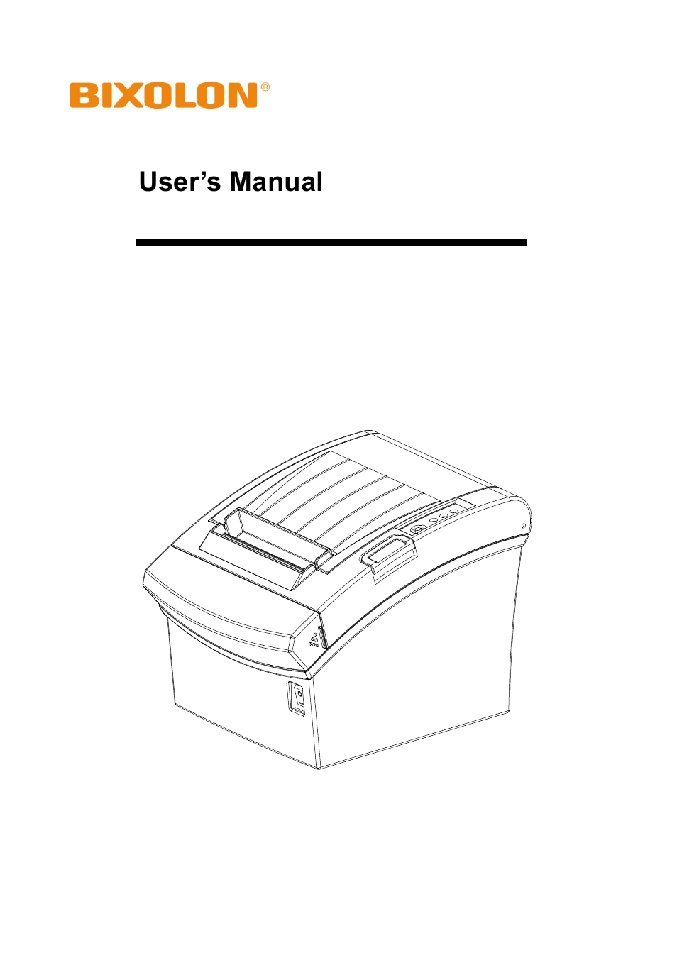 BIXOLON SRP-350plusIII User Manual | 26 pages