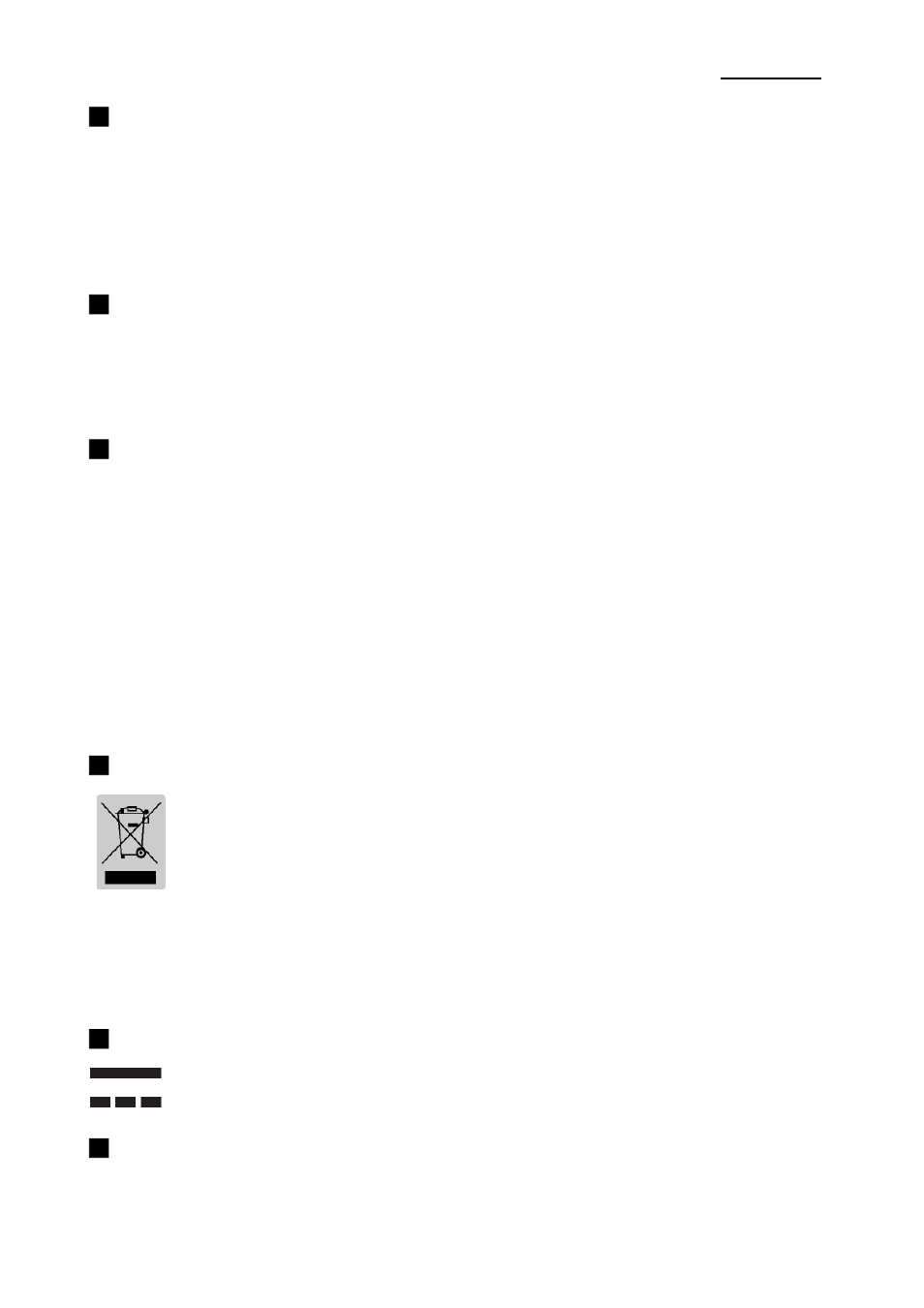 Srp-500 ■ emc and safety standards applied, Warning, Ce marking | Waste electrical and electric equipment (weee), Rating label symbol information, Label material, Rev. 1.08 | BIXOLON SRP-500 User Manual | Page 5 / 29