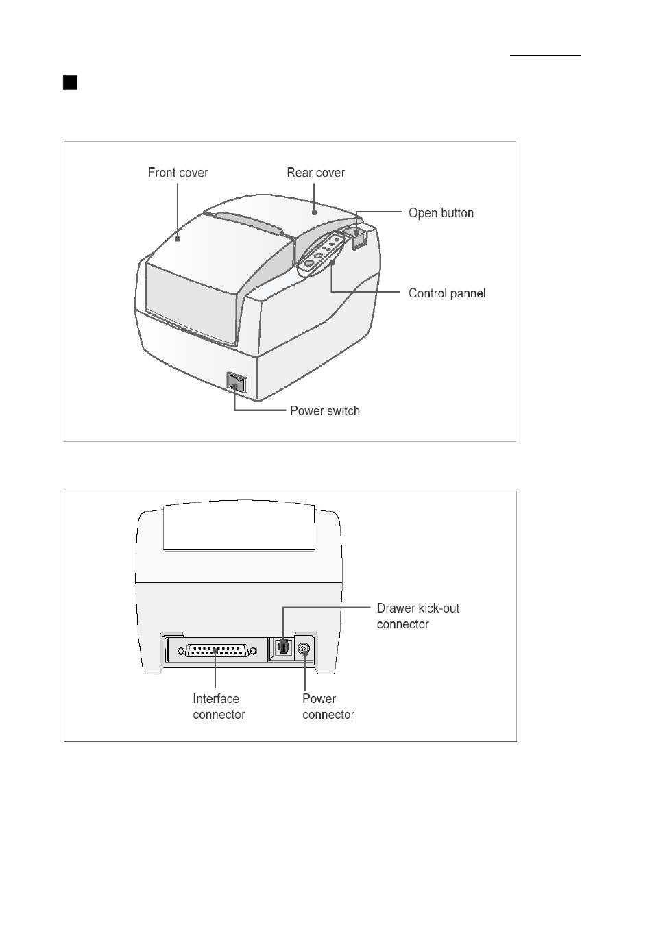 Srp-500 ■ introduction | BIXOLON SRP-500 User Manual | Page 6 / 29