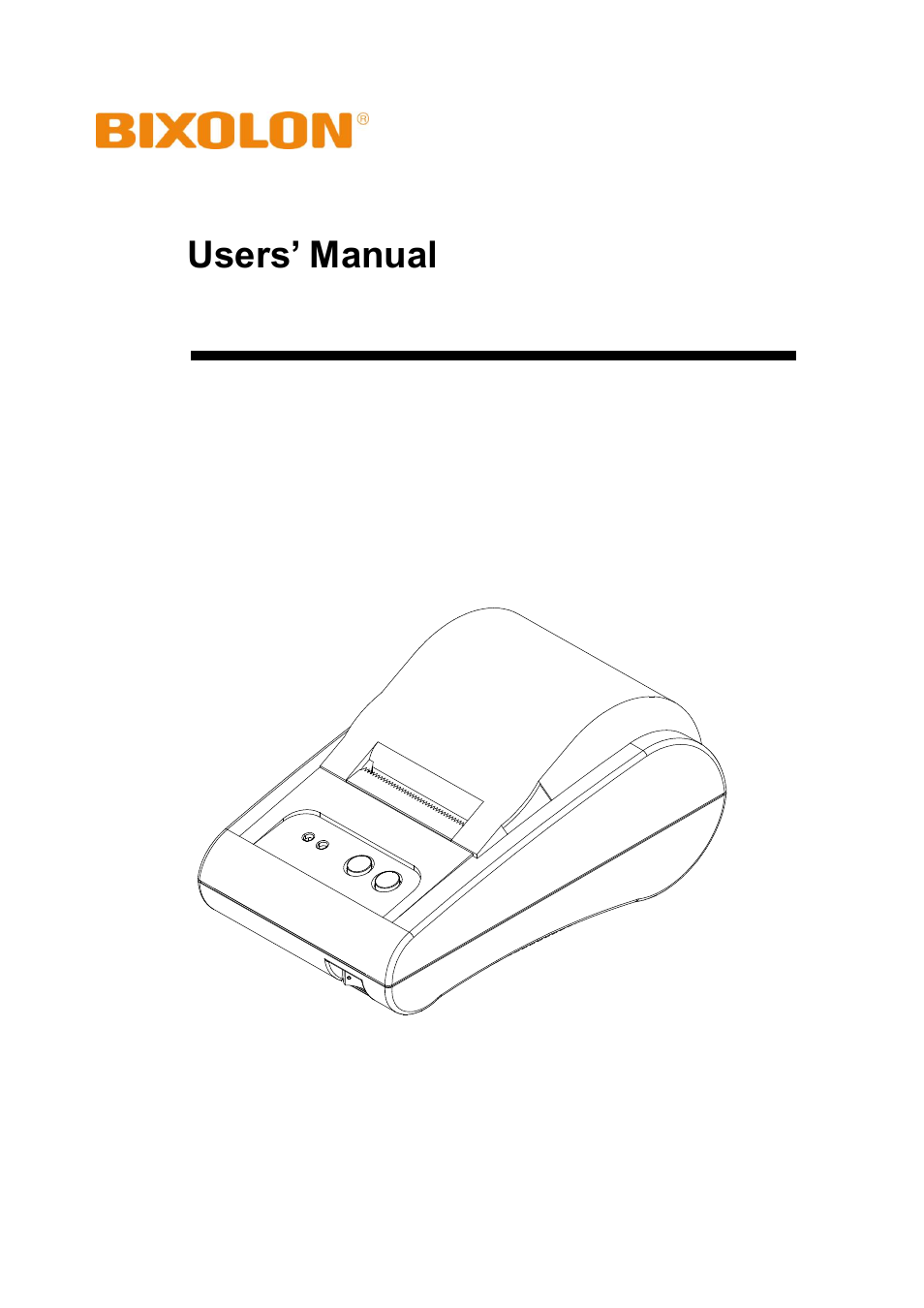 BIXOLON STP-103II User Manual | 18 pages