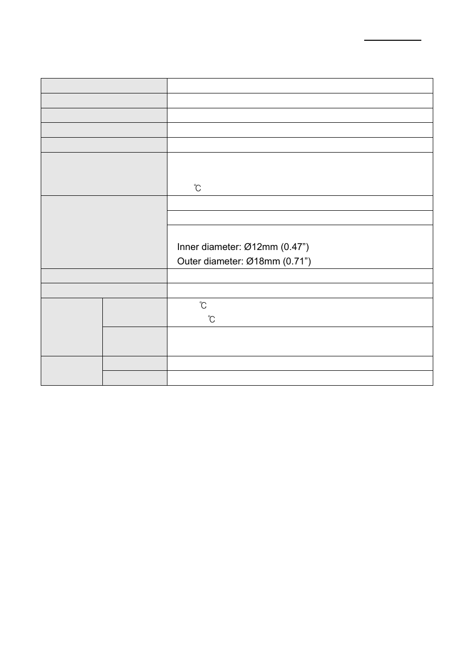 Specifications, Stp-103ii | BIXOLON STP-103II User Manual | Page 18 / 18
