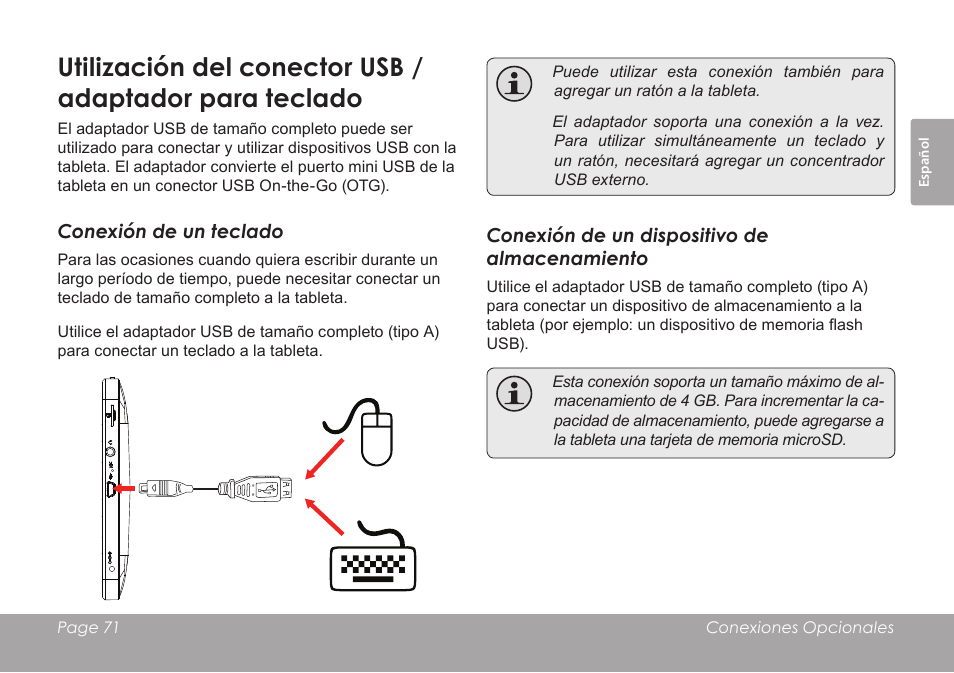 COBY electronic MID7012 User Manual | Page 71 / 124