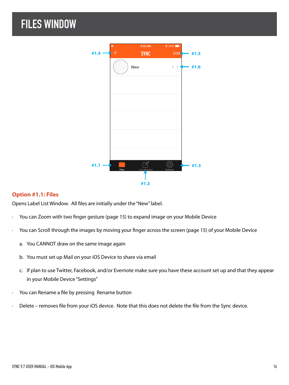 Files window | Boogie Board Sync 9.7 eWriter User Manual | Page 16 / 26