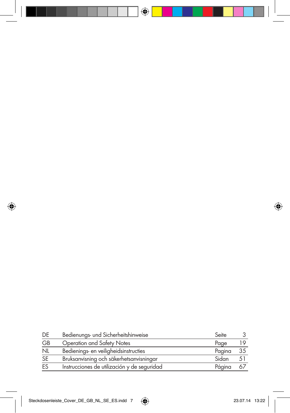 Brennenstuhl Eco-Line extension socket energy meter EM 235 5-way white 1,5m H05VV-F 3G1.5 User Manual | Page 2 / 83