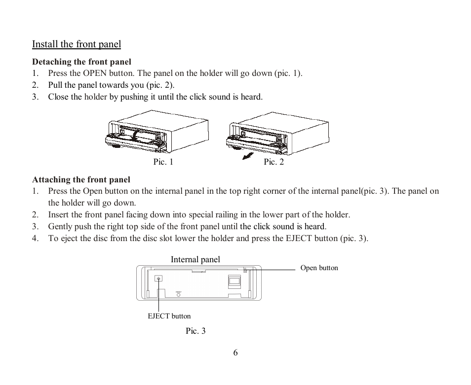 Hyundai H-CDM8046 User Manual | Page 6 / 56