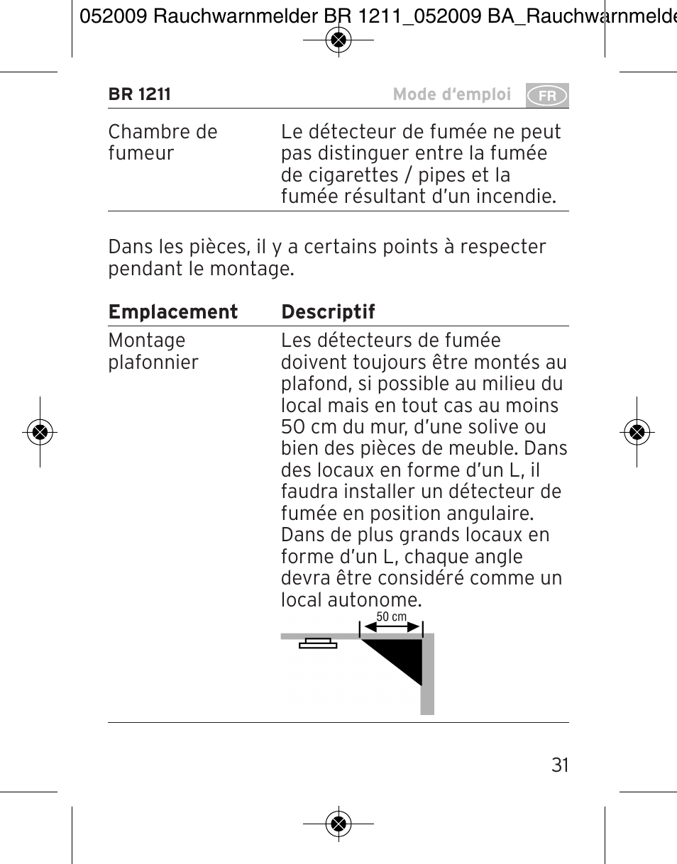 Brennenstuhl Smoke Alarm BR 1211 interlink User Manual | Page 31 / 68