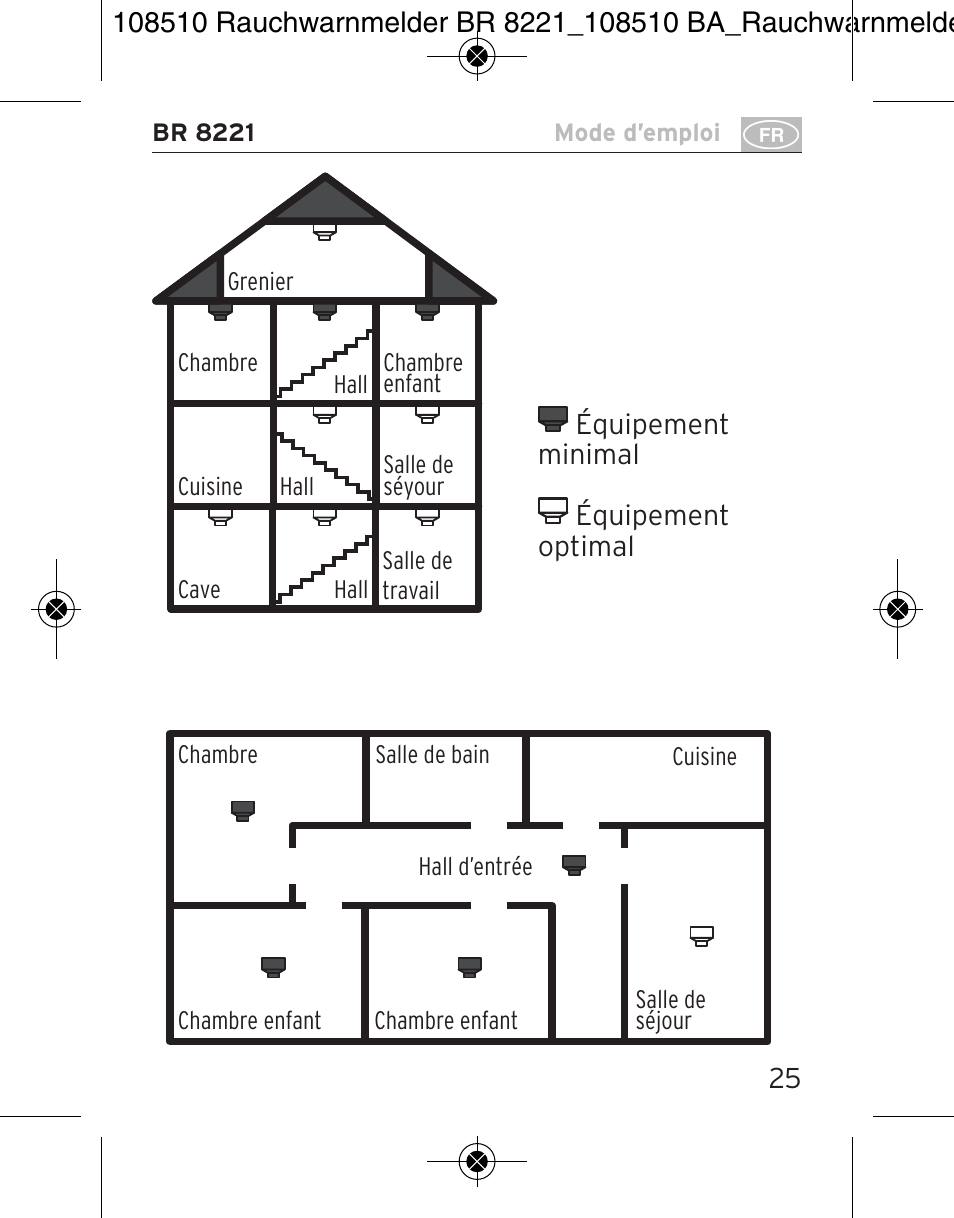 Brennenstuhl Smoke Alarm BR 8221 extra longlife User Manual | Page 25 / 56