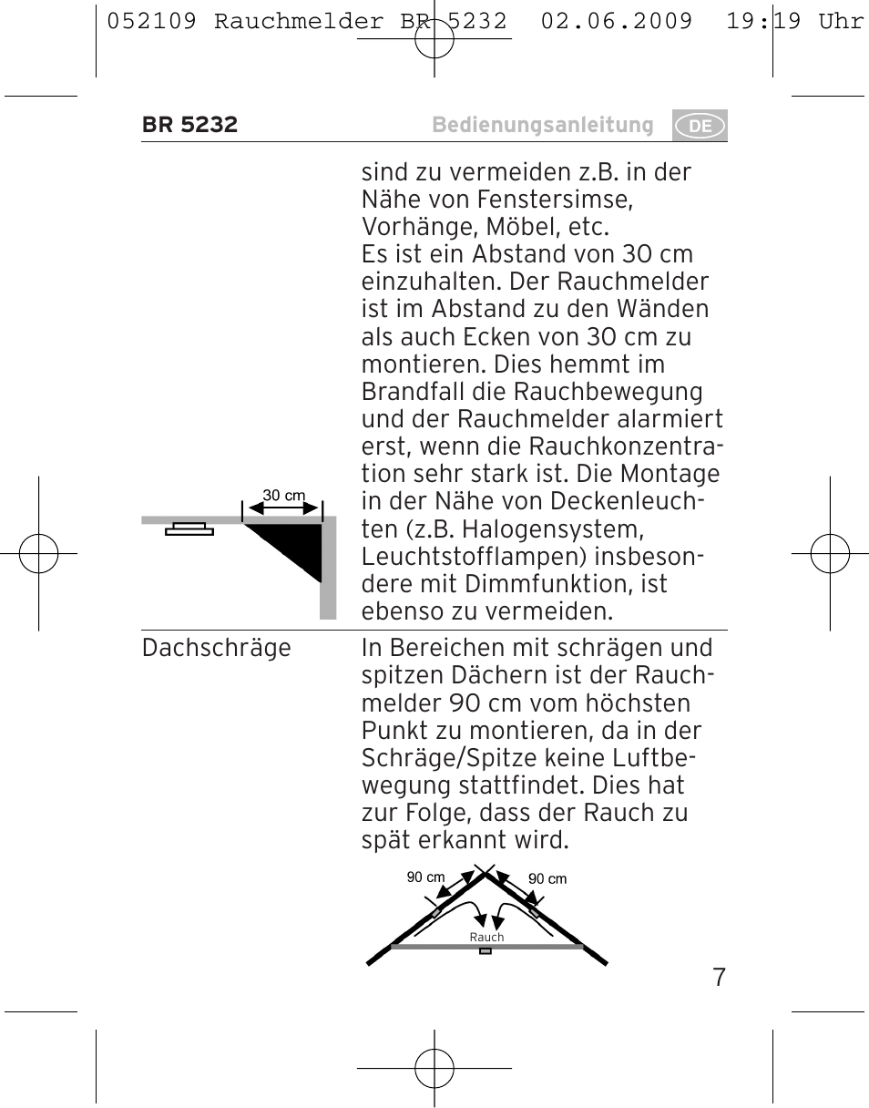 Brennenstuhl Smoke Alarm BR 5232 connect 230V User Manual | Page 7 / 104