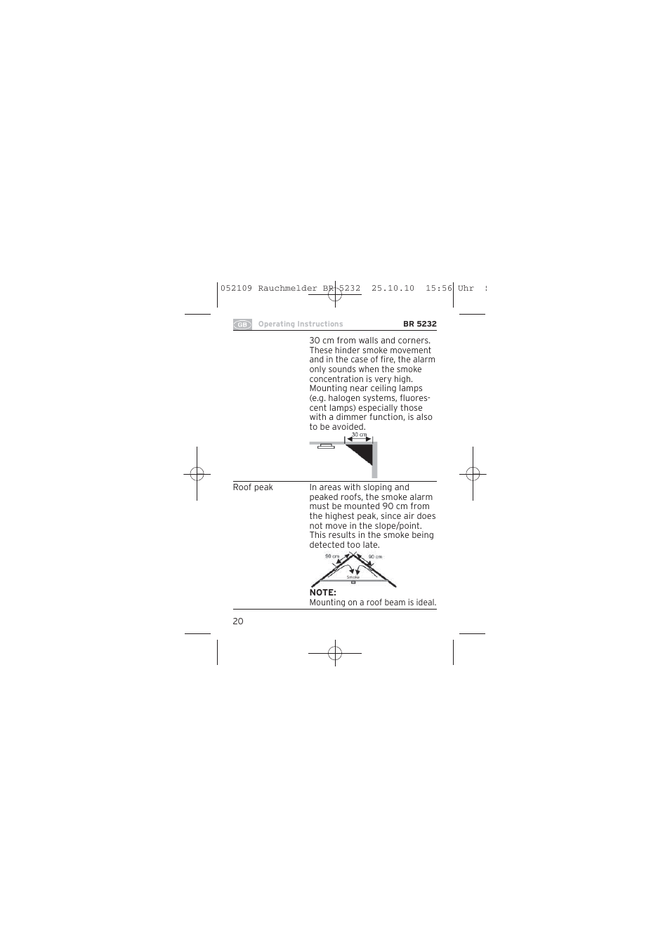 Brennenstuhl Smoke Alarm BR 5232 connect 230V User Manual | Page 20 / 104