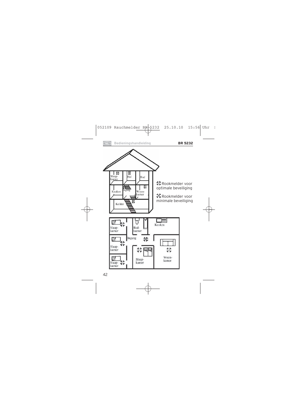 Brennenstuhl Smoke Alarm BR 5232 connect 230V User Manual | Page 42 / 104