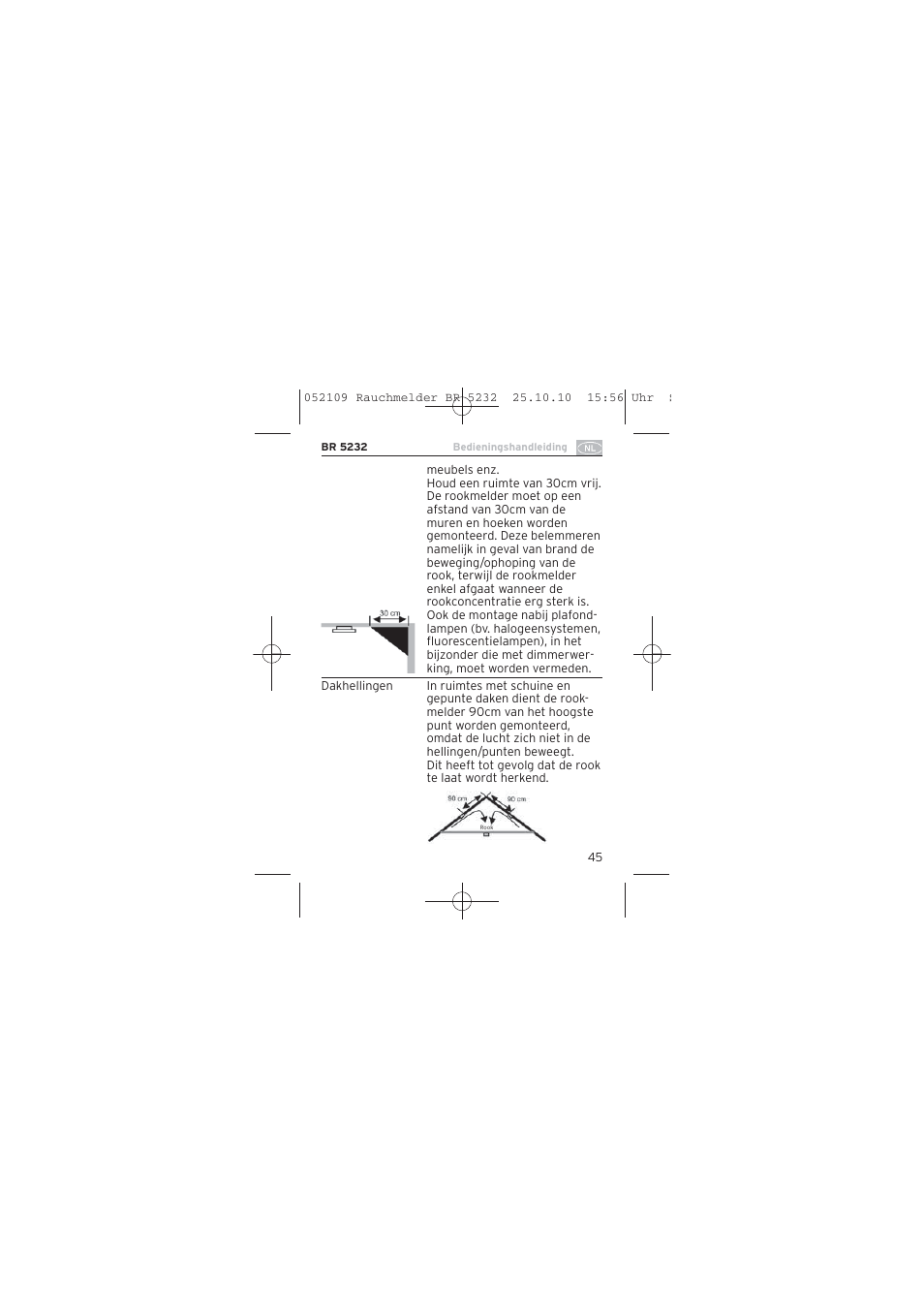 Brennenstuhl Smoke Alarm BR 5232 connect 230V User Manual | Page 45 / 104