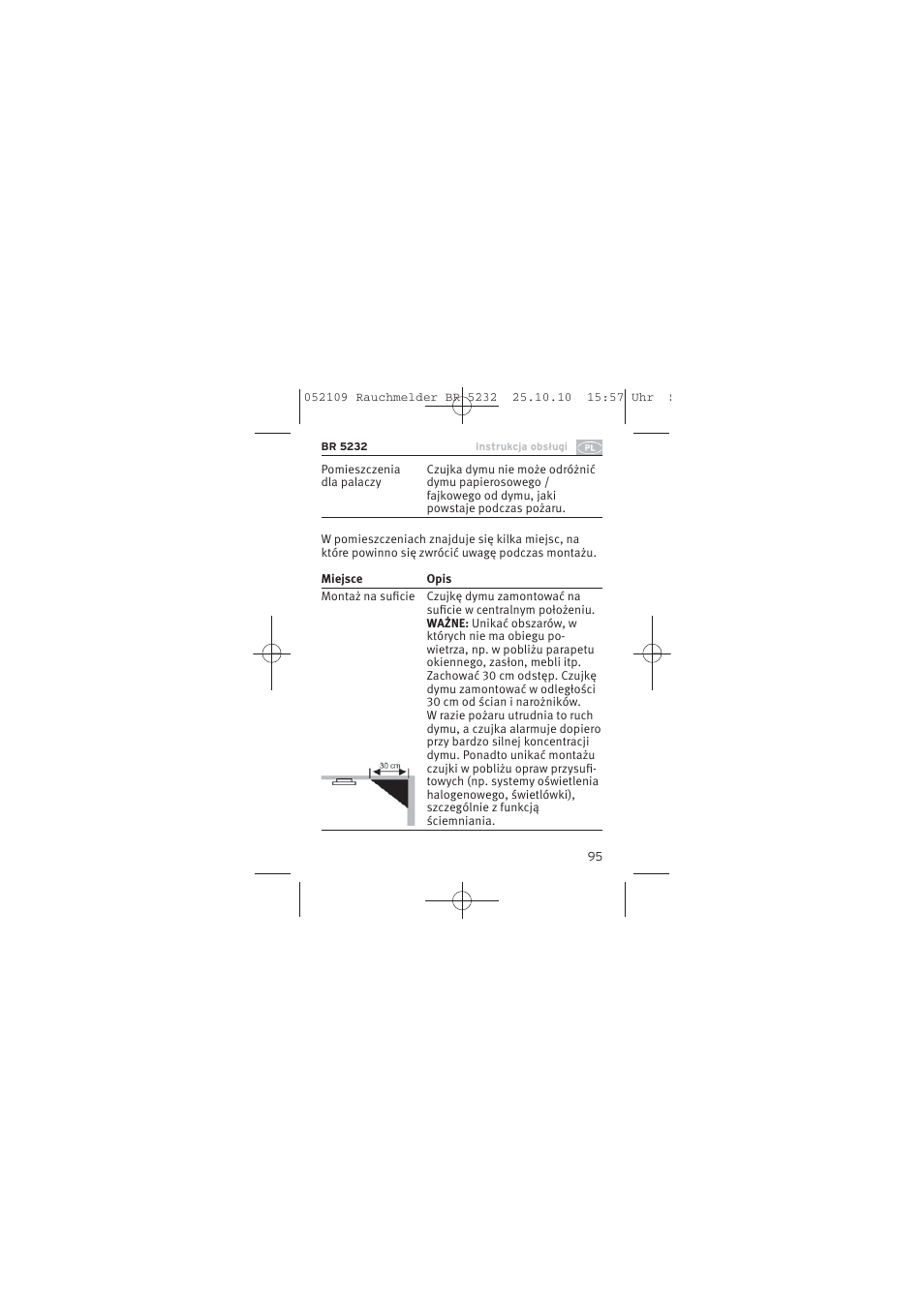 Brennenstuhl Smoke Alarm BR 5232 connect 230V User Manual | Page 95 / 104