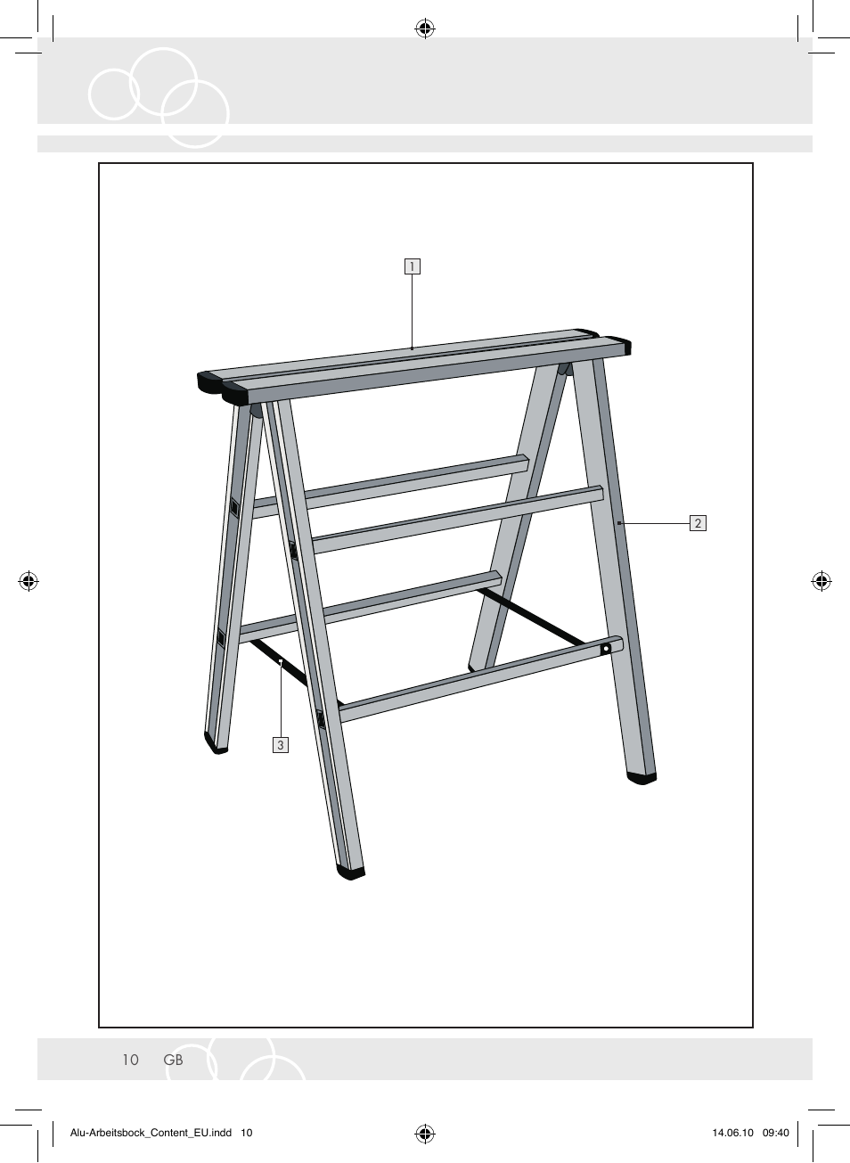 Brennenstuhl Aluminium Trestles AMB 200 User Manual | Page 10 / 44