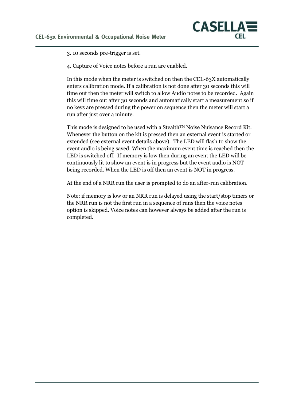 Casella CEL CEL-63X User Manual | Page 58 / 87