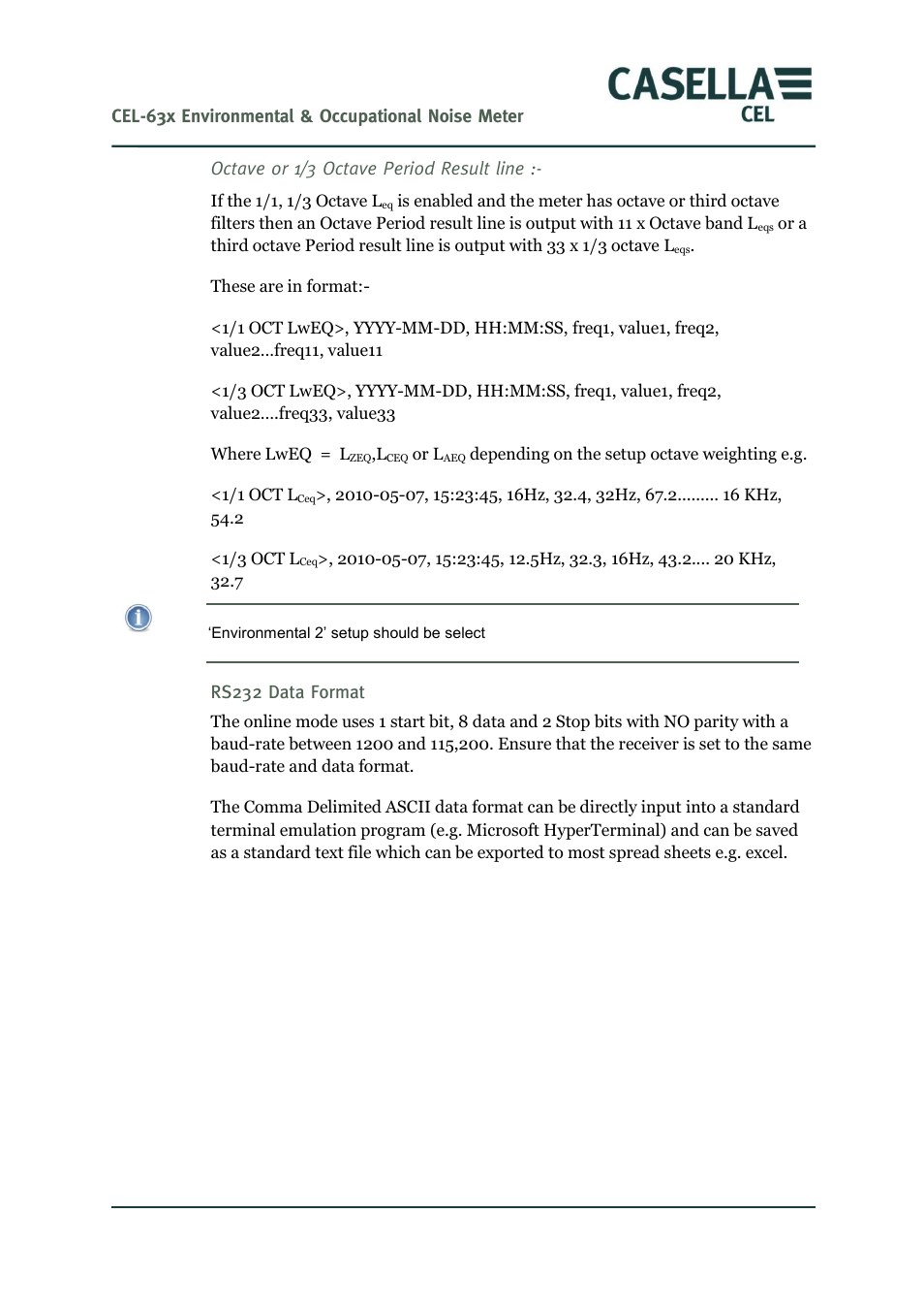 Casella CEL CEL-63X User Manual | Page 87 / 87