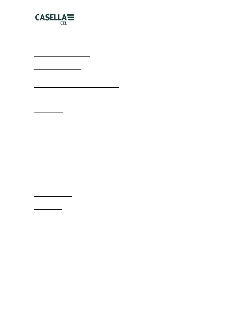 Casella CEL CEL-62X User Manual | Page 24 / 37
