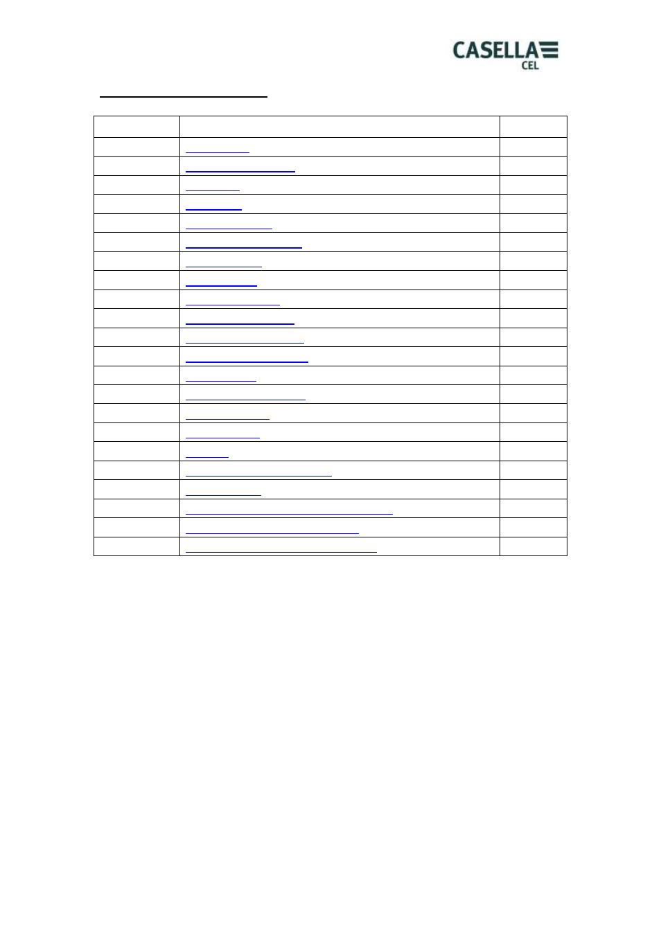 Casella CEL CEL-62X User Manual | Page 3 / 37