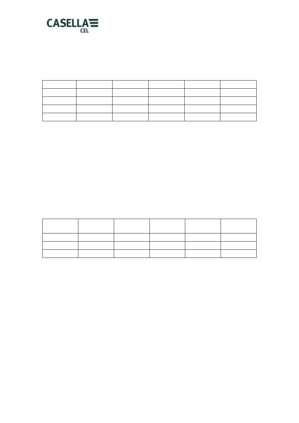 Casella CEL CEL-62X User Manual | Page 32 / 37