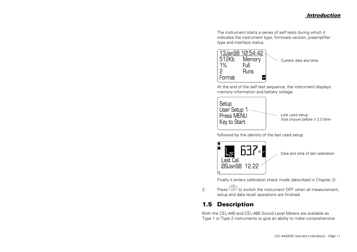 Casella CEL CEL-440 User Manual | Page 11 / 70