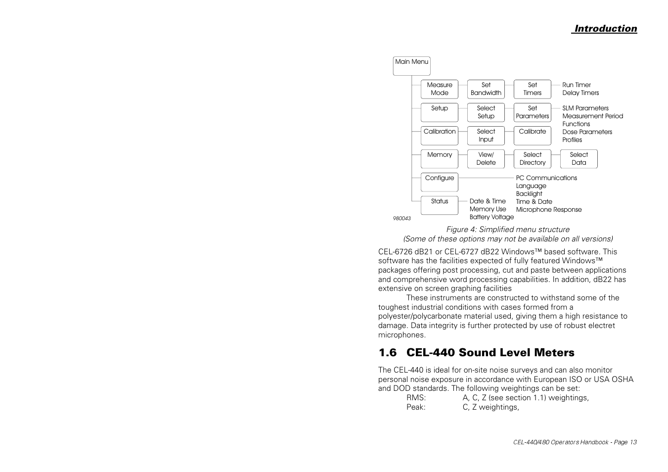 6 cel-440 sound level meters | Casella CEL CEL-440 User Manual | Page 13 / 70