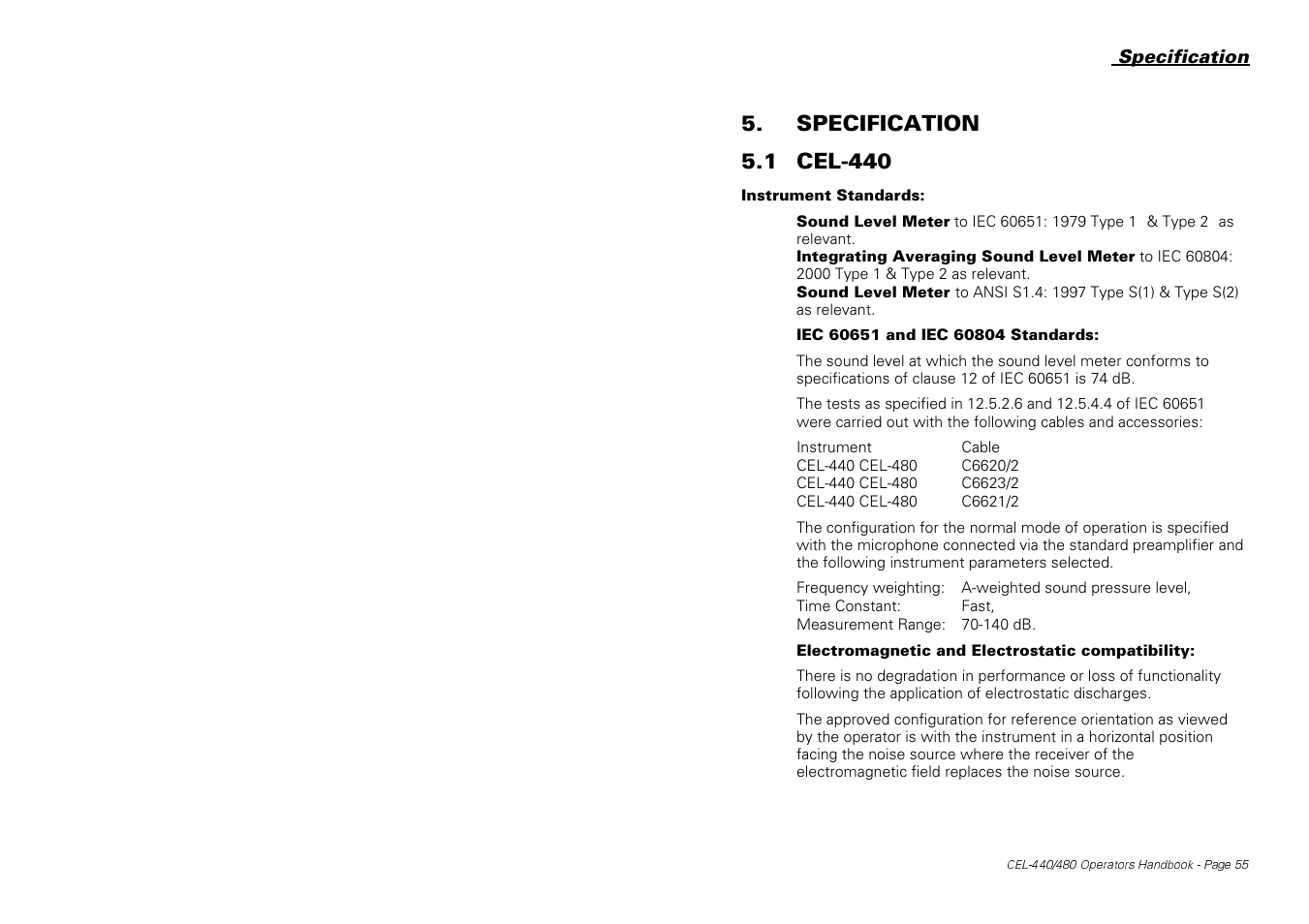 Casella CEL CEL-440 User Manual | Page 55 / 70