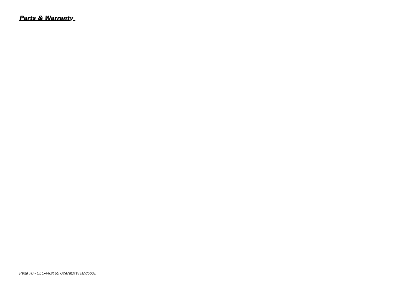 Casella CEL CEL-440 User Manual | Page 70 / 70