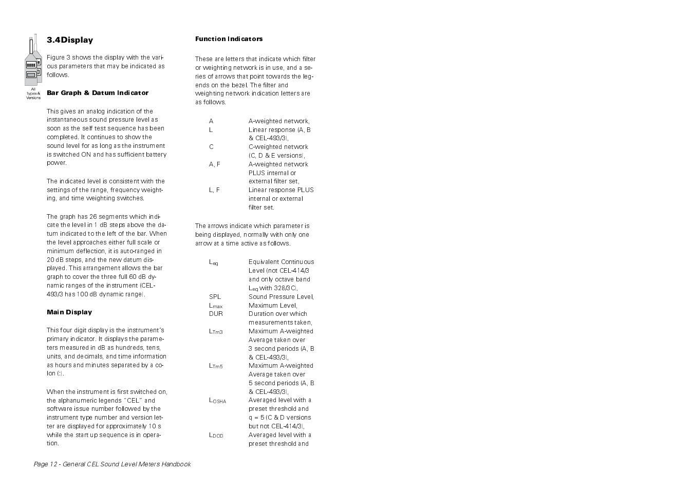 Casella CEL CEL-414 User Manual | Page 16 / 56