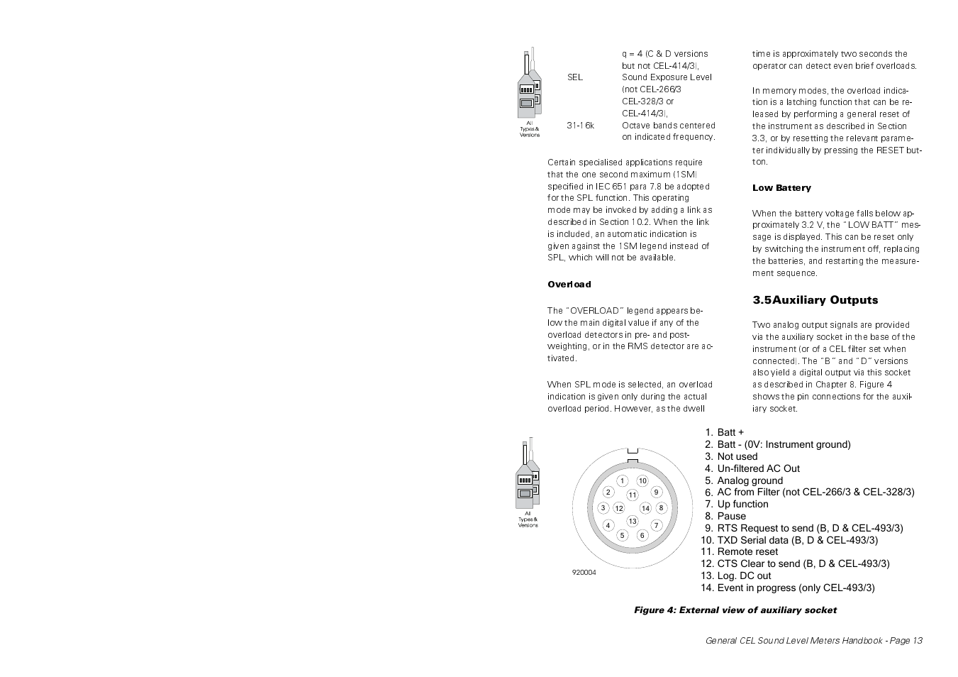 Casella CEL CEL-414 User Manual | Page 17 / 56
